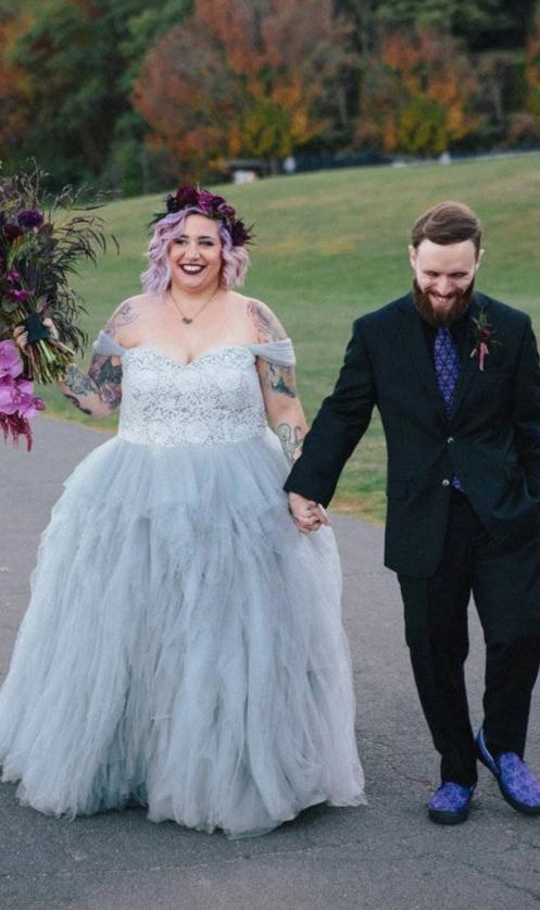 Plus Size Colorful Wedding Dress ...